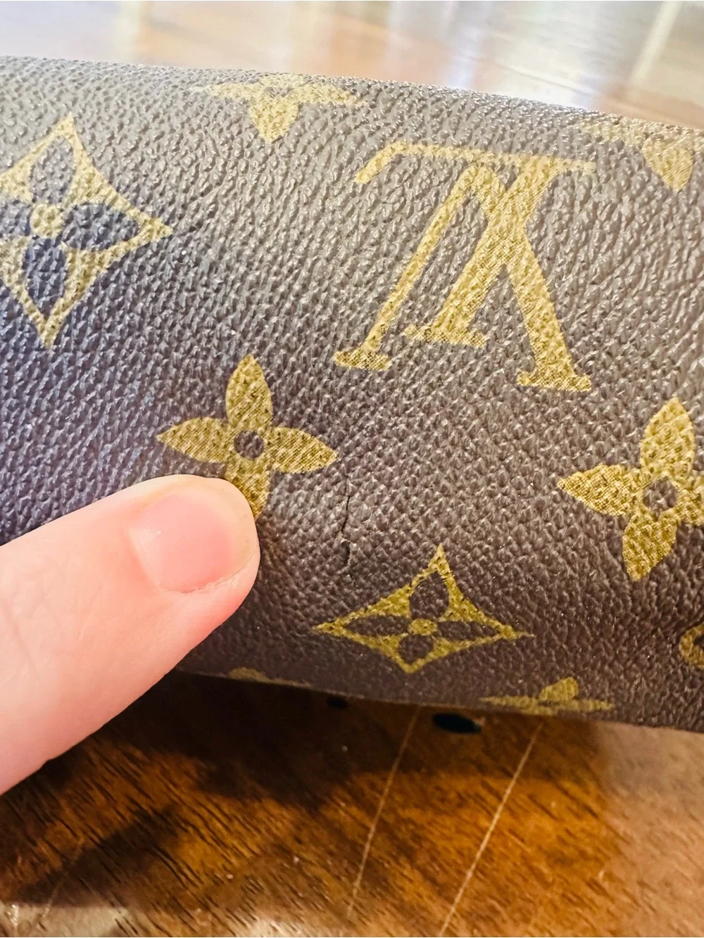 VTG 1970s/80s Louis Vuitton Monogram Poche Toilette Pouch